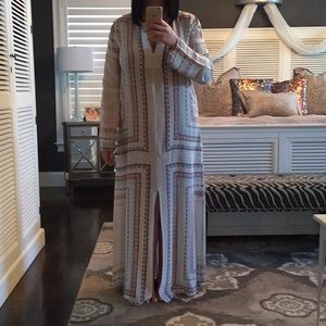 Silk BCBG Caftan